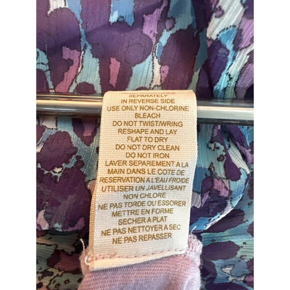 Free People Boho Halter Scarf Dress Grecian Sequins Neckline Flowy Lined Medium - Picture 10 of 10